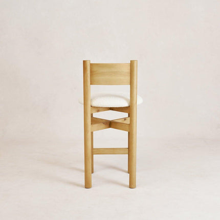 Teddy Counter Stool - Warm Oak Table & Bar Stools TriadCommerceInc