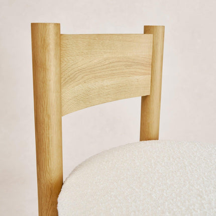 Teddy Counter Stool - Warm Oak Table & Bar Stools TriadCommerceInc