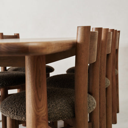 Teddy Dining Chair - Mocha Kitchen & Dining Room Chairs TriadCommerceInc
