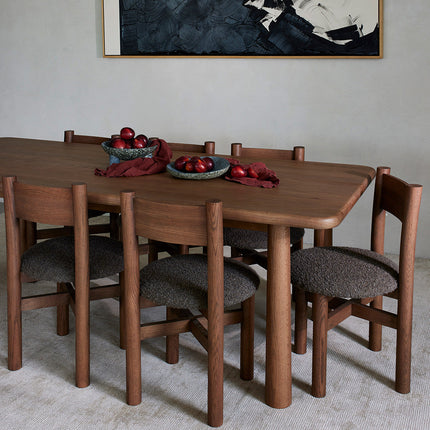Topa Topa Dining Table - Mocha Kitchen & Dining Room Tables TriadCommerceInc