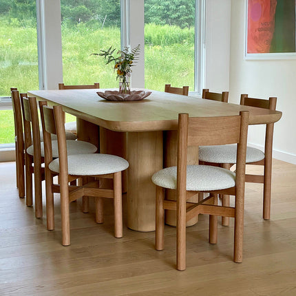 Teddy Dining Chair - Warm Oak Kitchen & Dining Room Chairs TriadCommerceInc
