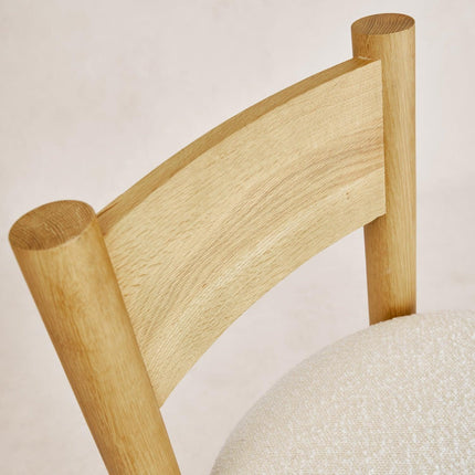 Teddy Dining Chair - Warm Oak Kitchen & Dining Room Chairs TriadCommerceInc