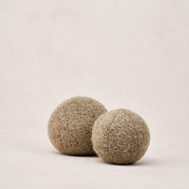 Teddy Sphere Pillow - Mushroom Throw Pillows TriadCommerceInc