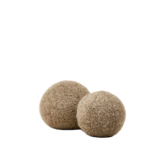 Teddy Sphere Pillow - Mushroom Throw Pillows TriadCommerceInc