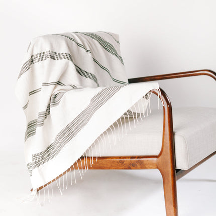 Aden Cotton Throw Blanket Blankets TriadCommerceInc   