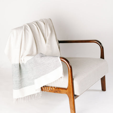Riviera Cotton Throw Blanket Blankets TriadCommerceInc   