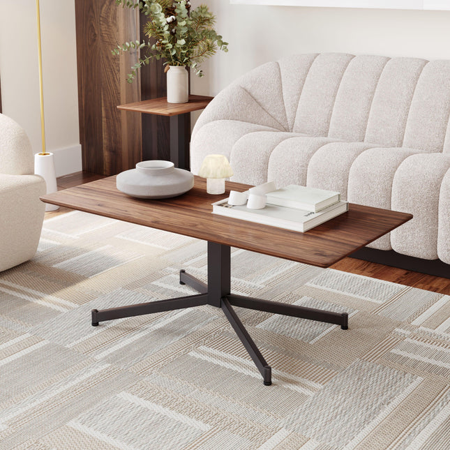 Mazzy Coffee Table Brown Coffee Tables TriadCommerceInc   