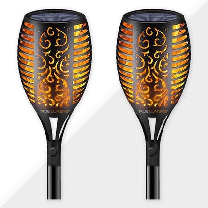SolaFlame 96LED Flickering Flame Solar Lights 2-Pack Home Decor > Lighting > Outdoor Lighting TriadCommerceInc