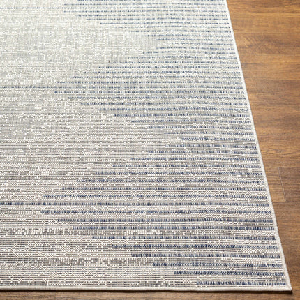 Stephan Gray & Blue Outdoor Rug Rugs TriadCommerceInc