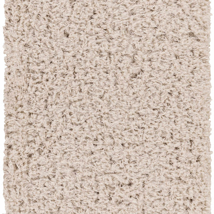 Siari Solid Oatmeal Shag Rug Rugs TriadCommerceInc 2'7" x 7'3" Runner