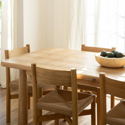 Topa Topa Rectangular Dining Table - Natural Kitchen & Dining Room Tables TriadCommerceInc