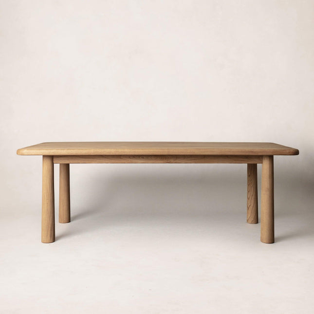 Topa Topa Rectangular Dining Table - Warm Oak Kitchen & Dining Room Tables TriadCommerceInc Length: 72"