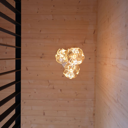 Triple Pendant Light in Graphite + Voronoi III Home Decor > Lighting > Ceiling Lights > Pendant Lights TriadCommerceInc