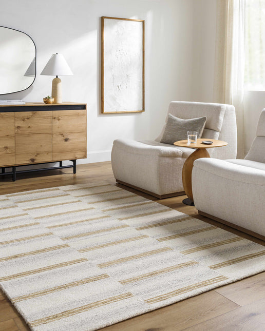 Toren Broken-Striped Area Rug Rugs TriadCommerceInc