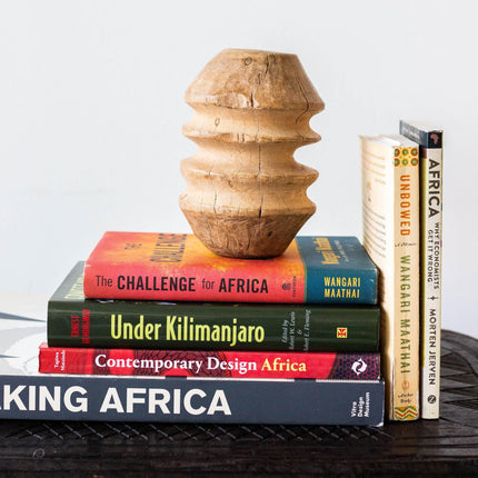 Tuareg Natural Petrified Wood Pulley Décor Collection TriadCommerceInc