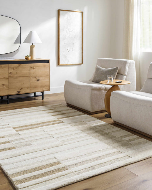 Tavia Broken-Striped Area Rug Rugs TriadCommerceInc