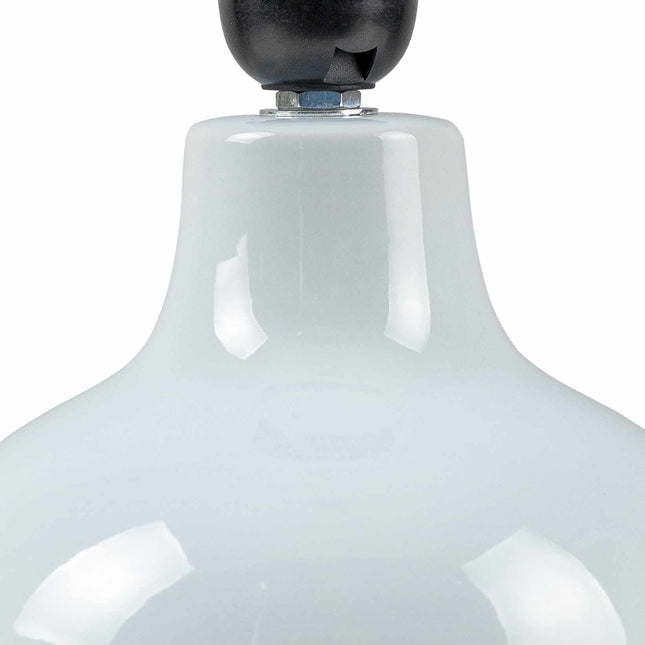 Theisseil Light Blue Table Lamp Table Lamps TriadCommerceInc