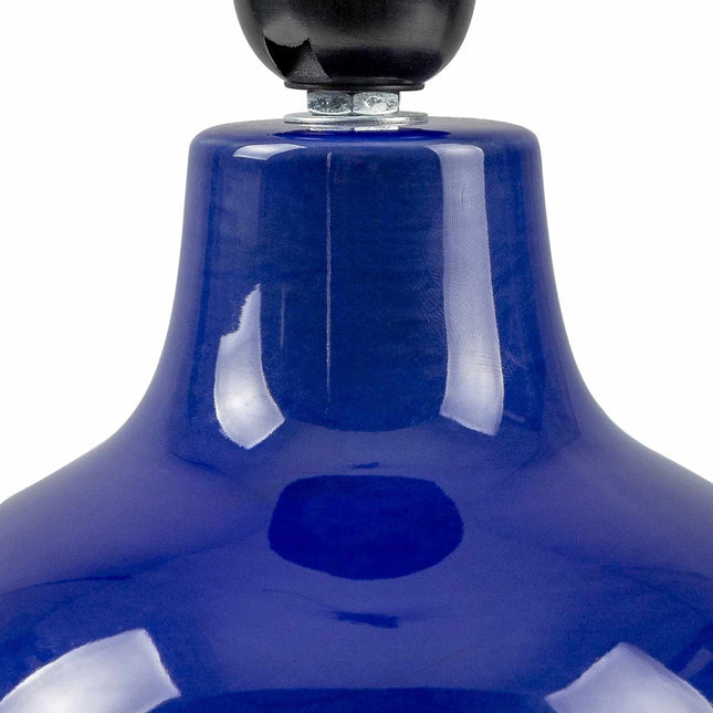 Theisseil Navy Blue Table Lamp Table Lamps TriadCommerceInc