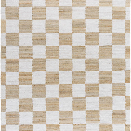 Tyhir Checkered Jute Rug Rugs TriadCommerceInc 8' x 10' Rectangle