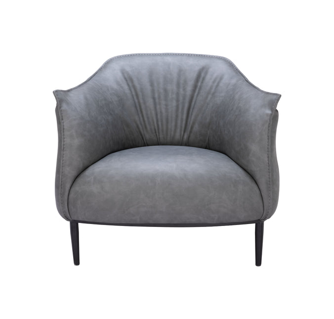 Julian Accent Chair Gray Chairs TriadCommerceInc   