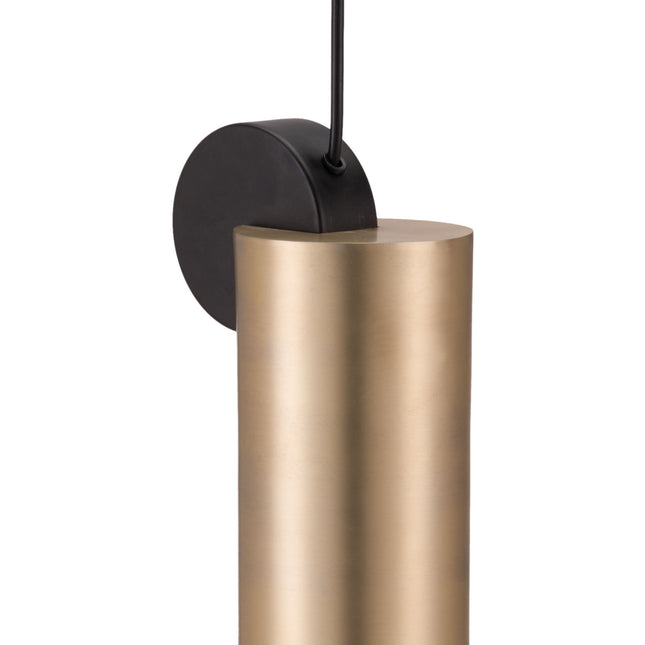 Martiza Ceiling Lamp Gold & Black Pendants TriadCommerceInc   