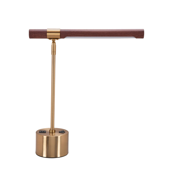 Kippy Table Lamp Brown & Brass Home Decor > Lighting > Lamp > Table Lamps TriadCommerceInc