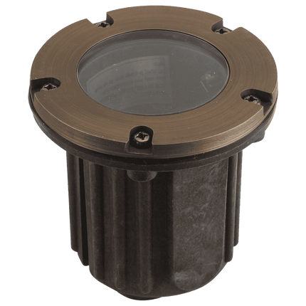Cast Brass LED In-Ground Well Light Outdoor Waterproof IP65 Underground Light TriadCommerceInc Natural Brass None