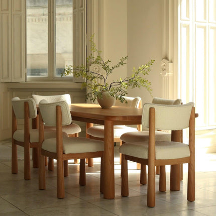 Charlie Dining Chair - Warm Oak Kitchen & Dining Room Chairs TriadCommerceInc