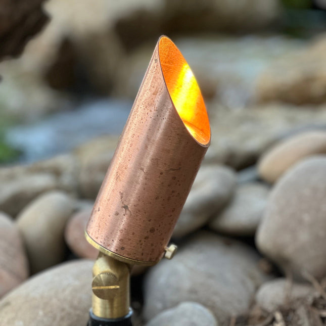 Cuprum Copper Low Voltage Outdoor Spotlight Brass spots TriadCommerceInc