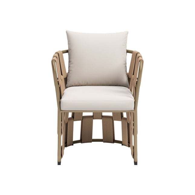 Quadrat Dining Chair White Seating TriadCommerceInc   