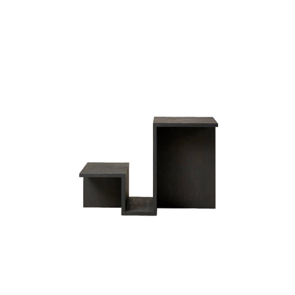 Valley Side Table - Black End Tables TriadCommerceInc