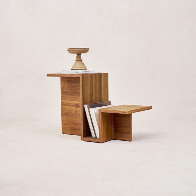 Valley Side Table - Walnut Side Table TriadCommerceInc
