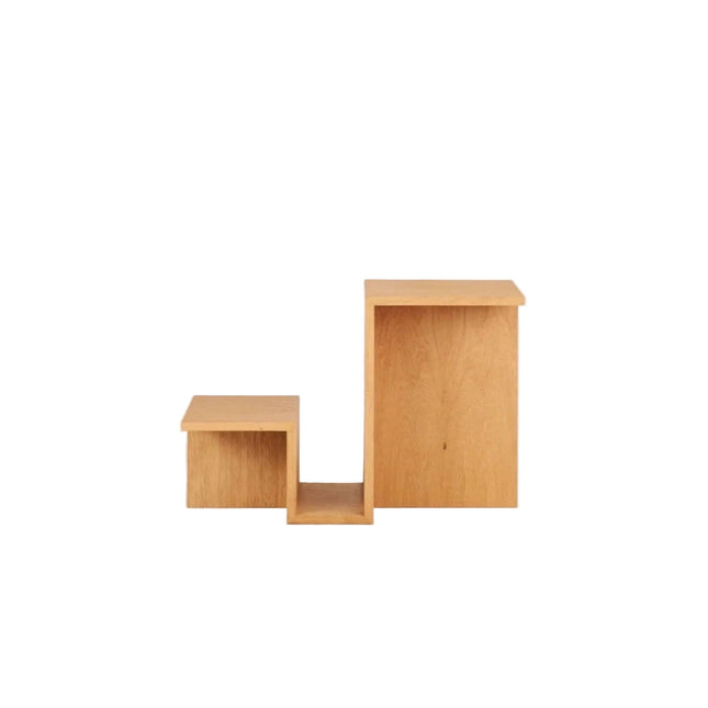 Valley Side Table - White Oak End Tables TriadCommerceInc