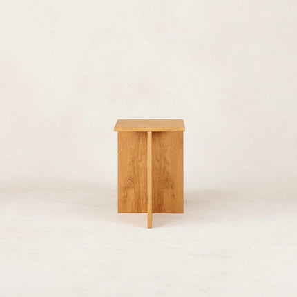 Valley Side Table - White Oak End Tables TriadCommerceInc