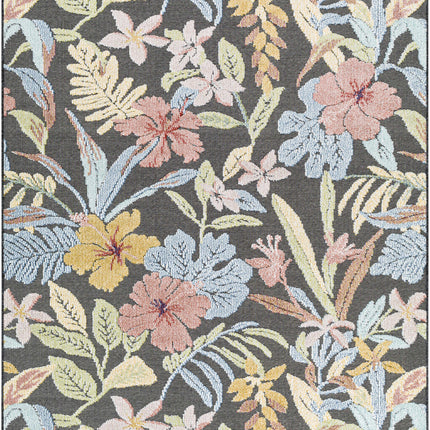 Vicky Floral Outdoor Area Rug Rugs TriadCommerceInc 5'3" x 7' Rectangle