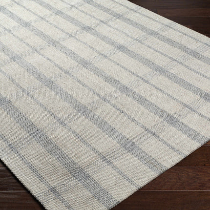 Verdon Light Gray Plaid Rug Rugs TriadCommerceInc