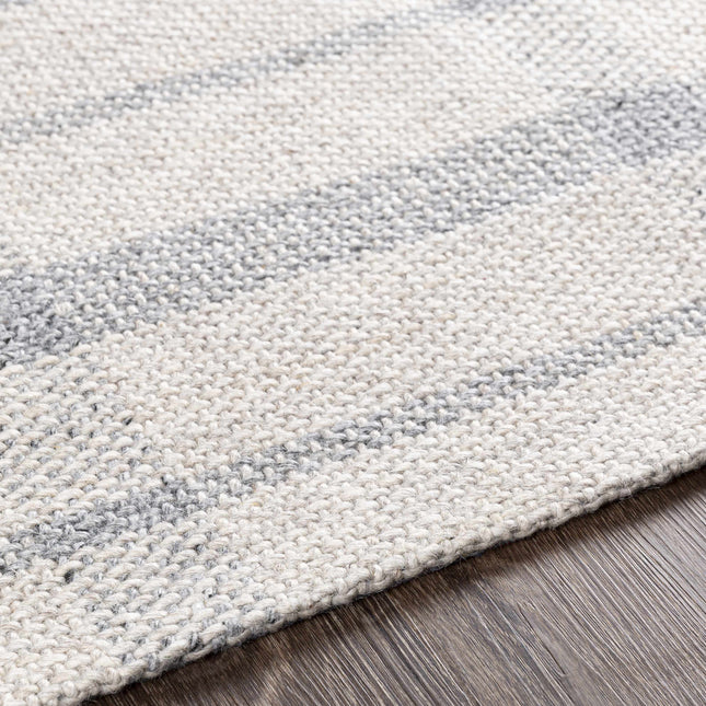 Verdon Light Gray Plaid Rug Rugs TriadCommerceInc