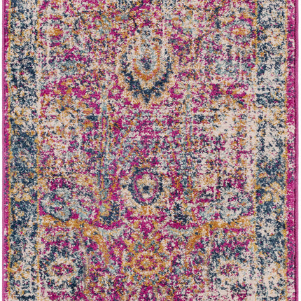 Vick Colorful Burgundy Rug Rugs TriadCommerceInc 2' x 3' Rectangle