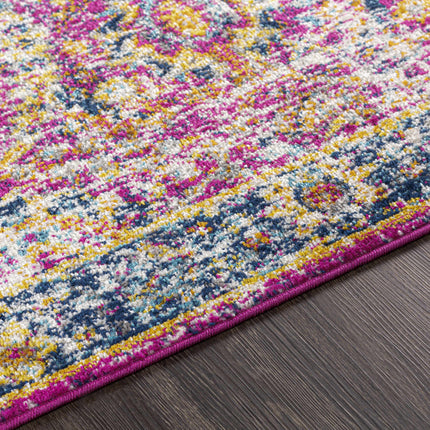 Vick Colorful Burgundy Rug Rugs TriadCommerceInc