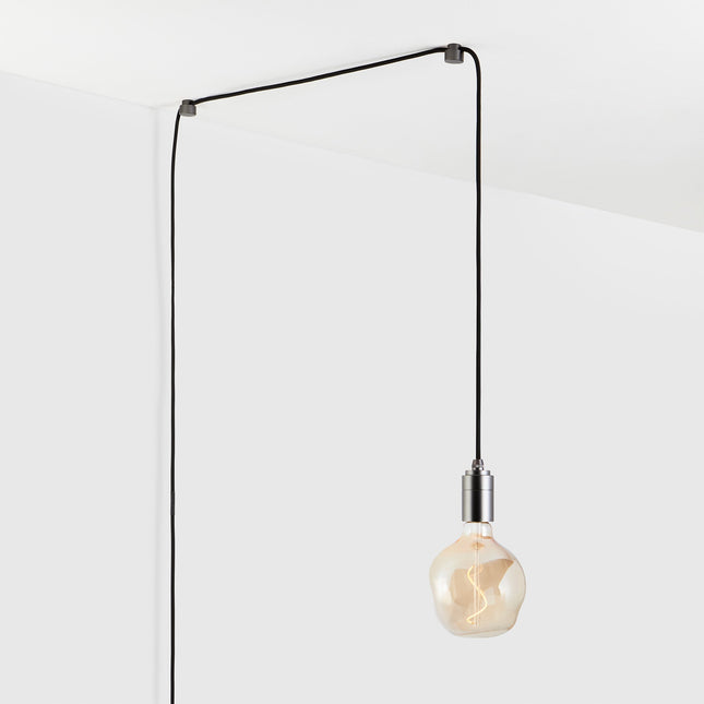 Voronoi I Plug-In Pendant Light in Graphite Home Decor > Lighting > Ceiling Lights > Pendant Lights TriadCommerceInc Graphite