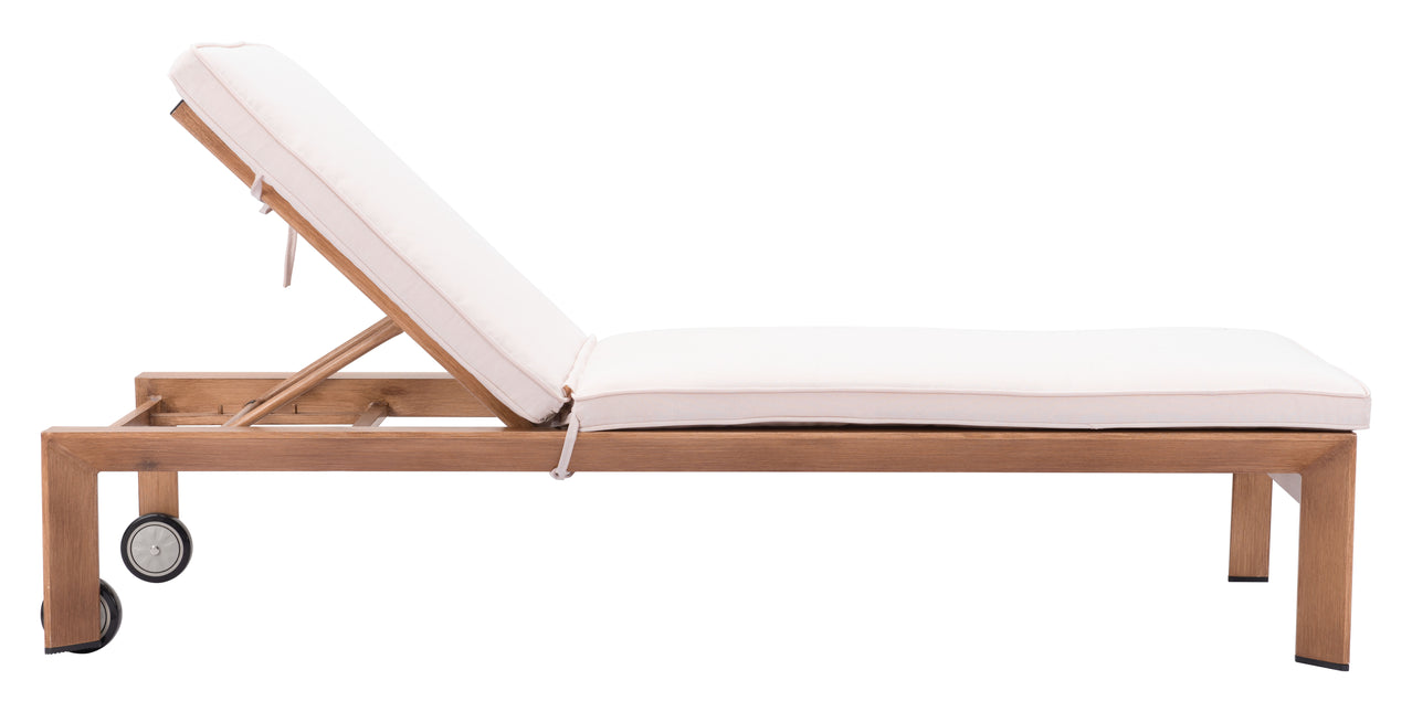 Cozumel Lounge Chair Beige & Natural Seating TriadCommerceInc   