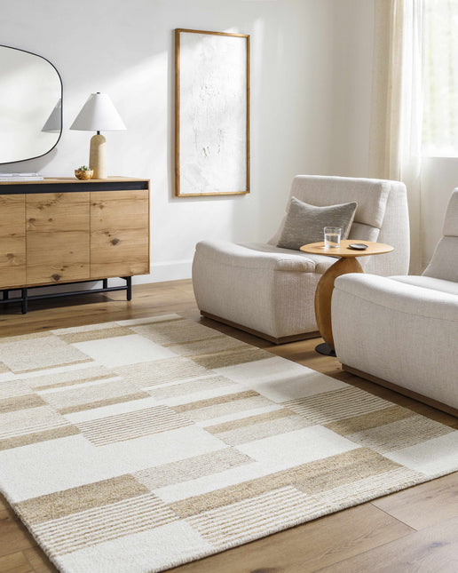 Varen Broken-Striped Area Rug Rugs TriadCommerceInc
