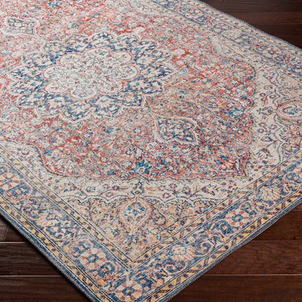 Wacousta Red&Blue Washable Rug - Limited Edition Rugs TriadCommerceInc
