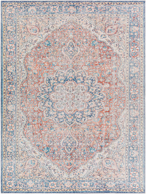 Wacousta Red&Blue Washable Rug - Limited Edition Rugs TriadCommerceInc 7'10" x 10'2" Rectangle