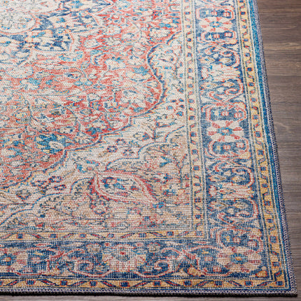 Wacousta Red&Blue Washable Rug - Limited Edition Rugs TriadCommerceInc