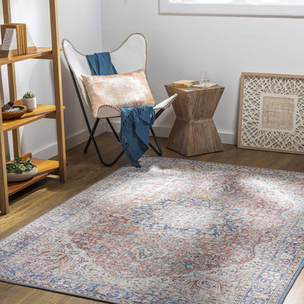 Wacousta Red&Blue Washable Rug - Limited Edition Rugs TriadCommerceInc