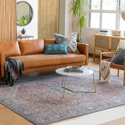 Wacousta Red&Blue Washable Rug - Limited Edition Rugs TriadCommerceInc