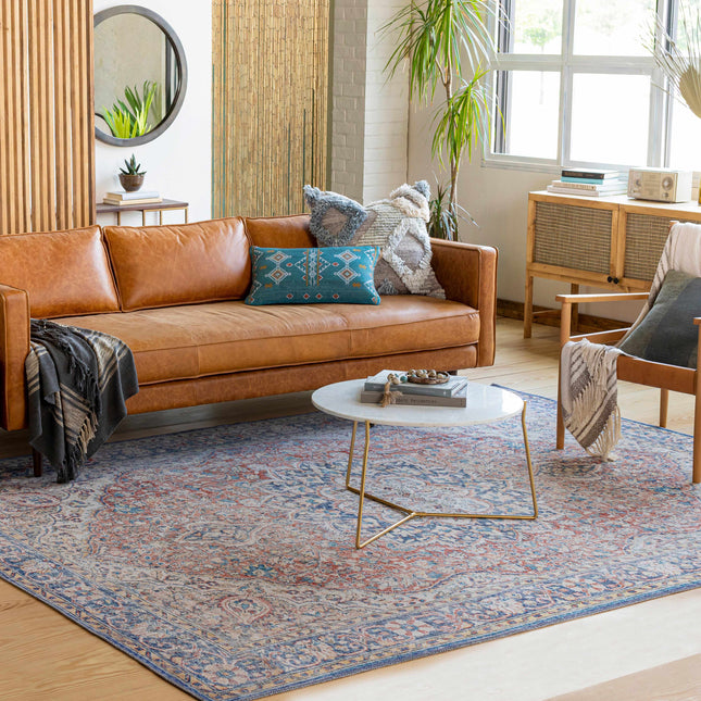 Wacousta Red&Blue Washable Rug - Limited Edition Rugs TriadCommerceInc