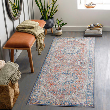 Wacousta Red&Blue Washable Rug - Limited Edition Rugs TriadCommerceInc