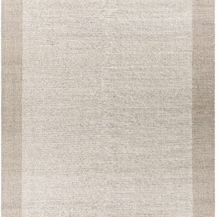 Joelle Beige Grid Wool Rug Rugs TriadCommerceInc 8' x 10' Rectangle